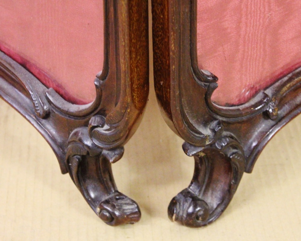 Mahogany Dressing Screen View III