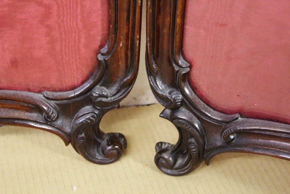 Mahogany Dressing Screen View VIII