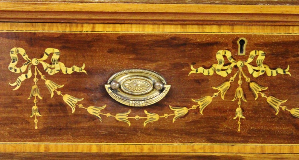 Edwards and Roberts Inlaid Mahogany Display Cabinet View IX