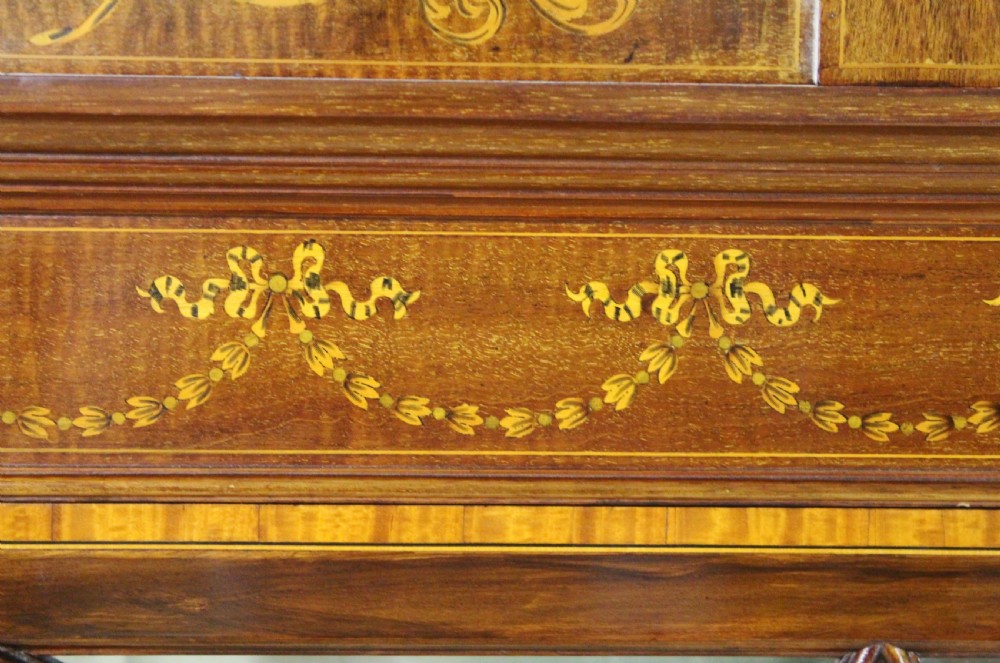 Edwards and Roberts Inlaid Mahogany Display Cabinet View XII