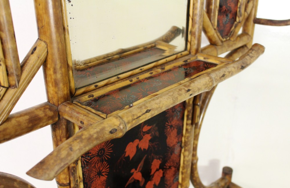 Victorian Bamboo Hall Stand View XI