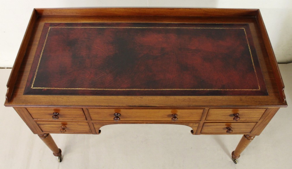 Victorian Mahogany Writing Table View IV
