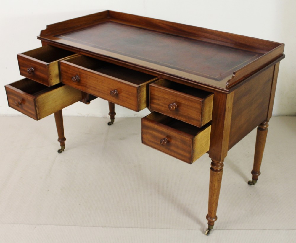 Victorian Mahogany Writing Table View V