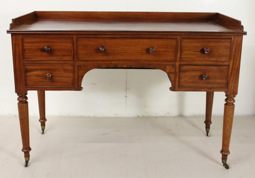 Victorian Mahogany Writing Table View VI