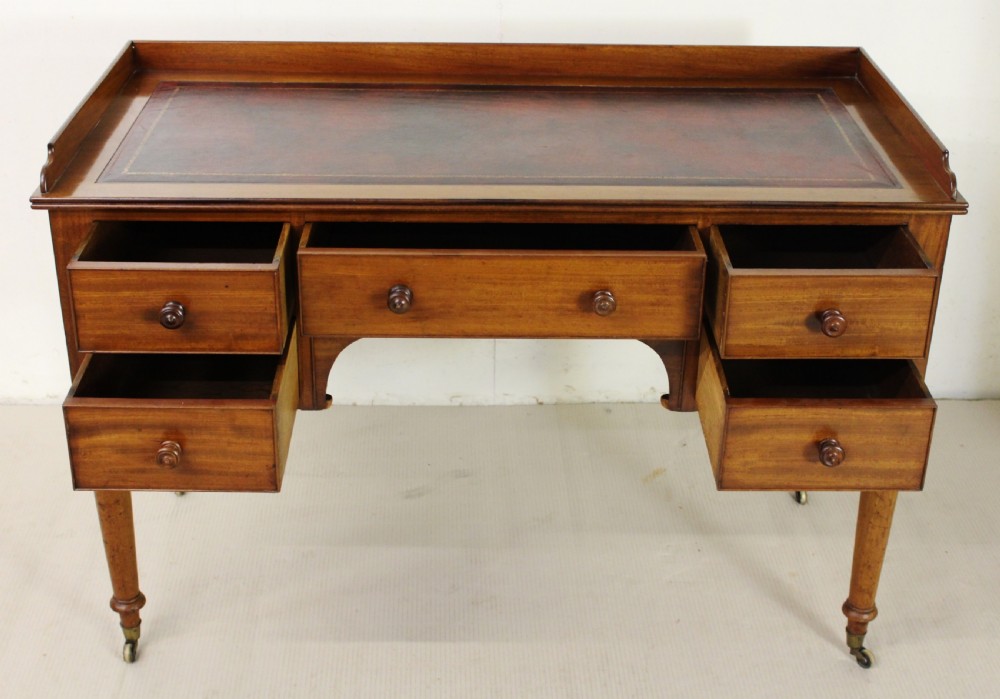 Victorian Mahogany Writing Table View IX