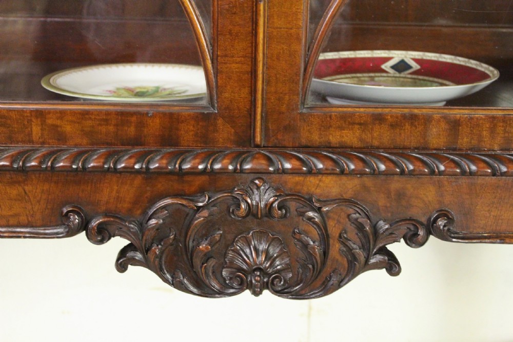 Chippendale Revival Mahogany Display Cabinet View II