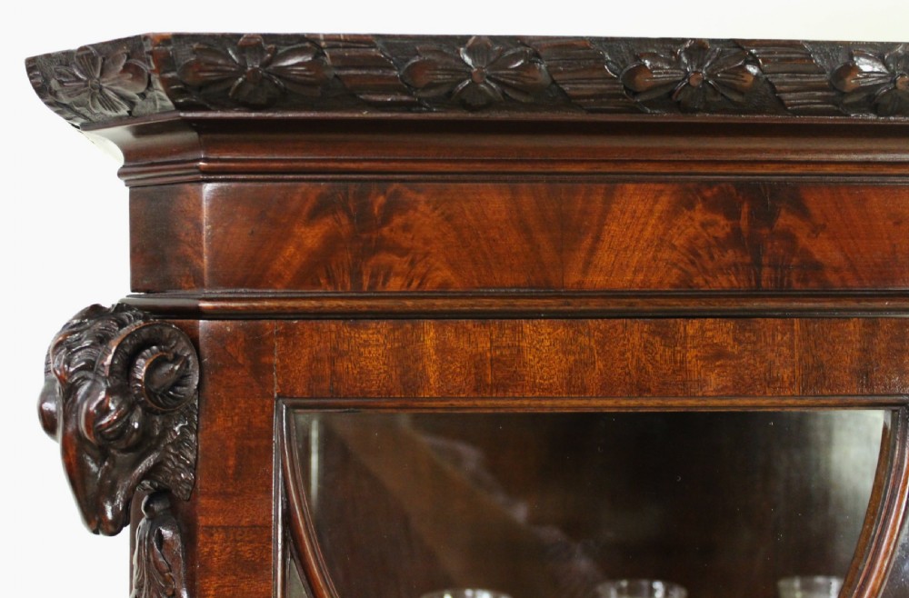 Chippendale Revival Mahogany Display Cabinet View IV