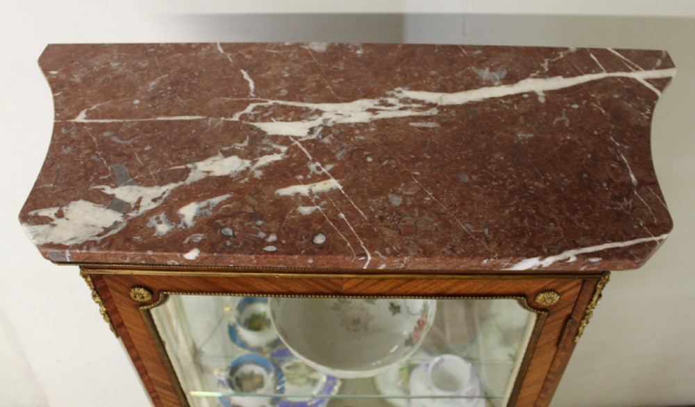French Kingwood Parquetry Vitrine View II