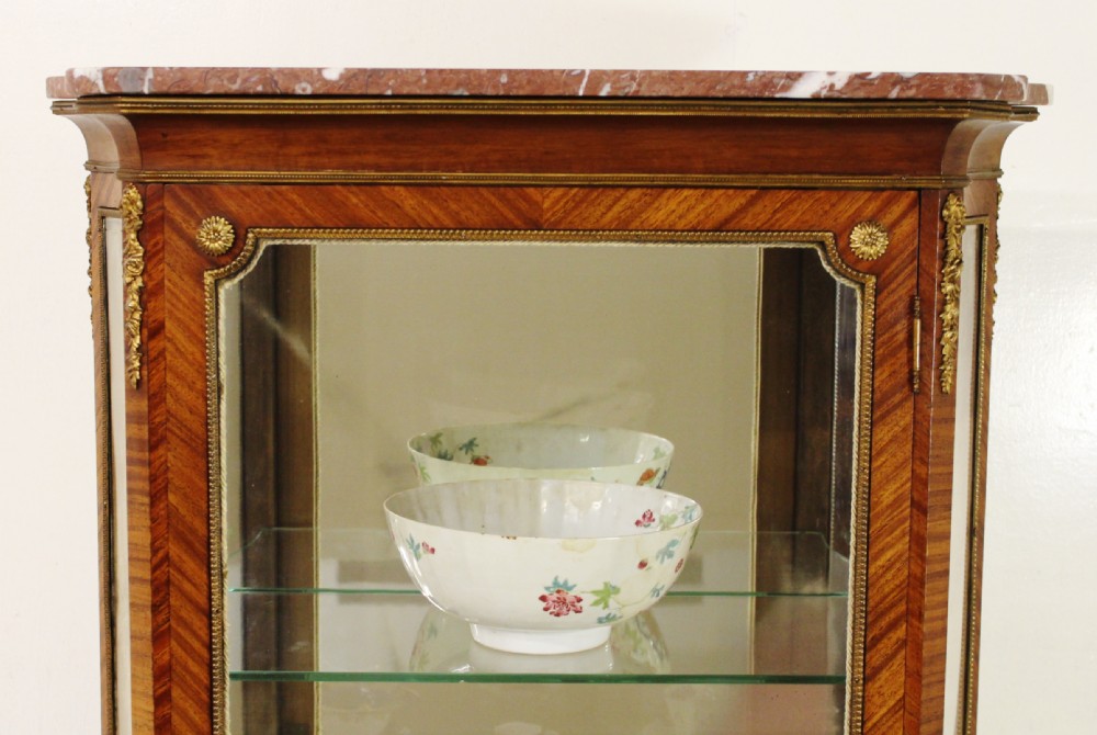 French Kingwood Parquetry Vitrine View XI