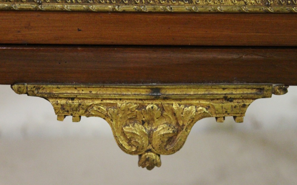 French Vernis Martin Mahogany Vitrine View XII