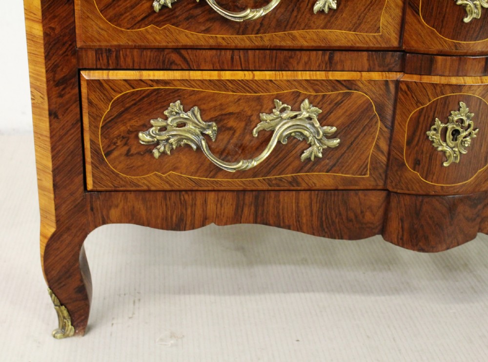 French Rosewood Marble Topped Commode View VI