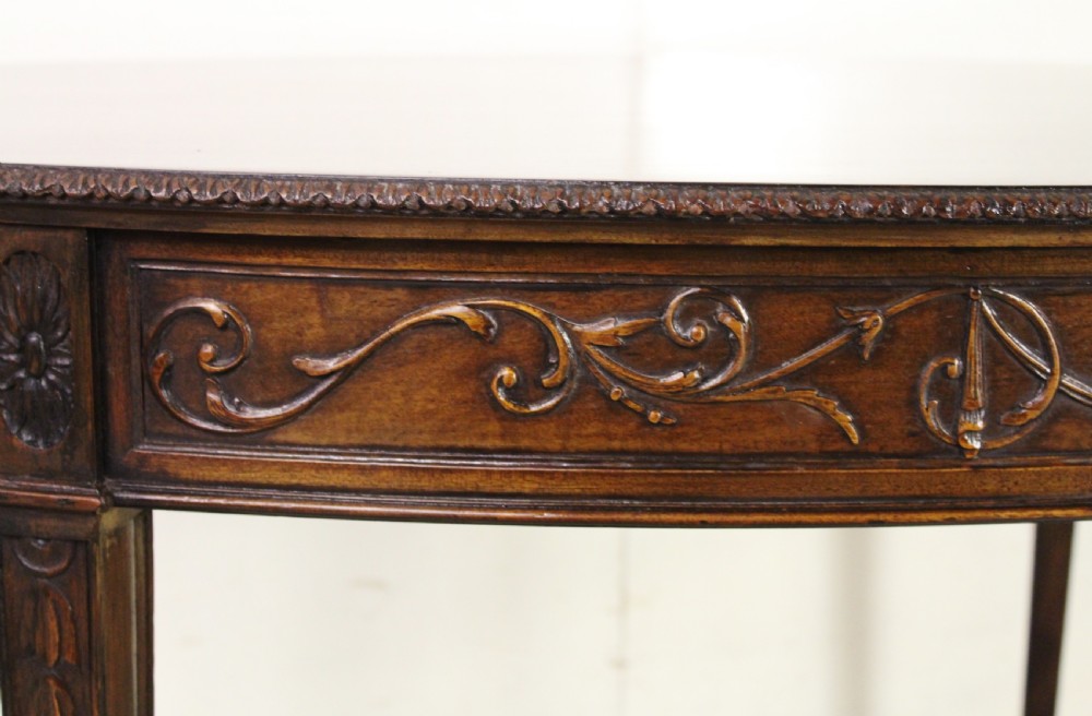 Adams Style Oval Mahogany Centre Table View II