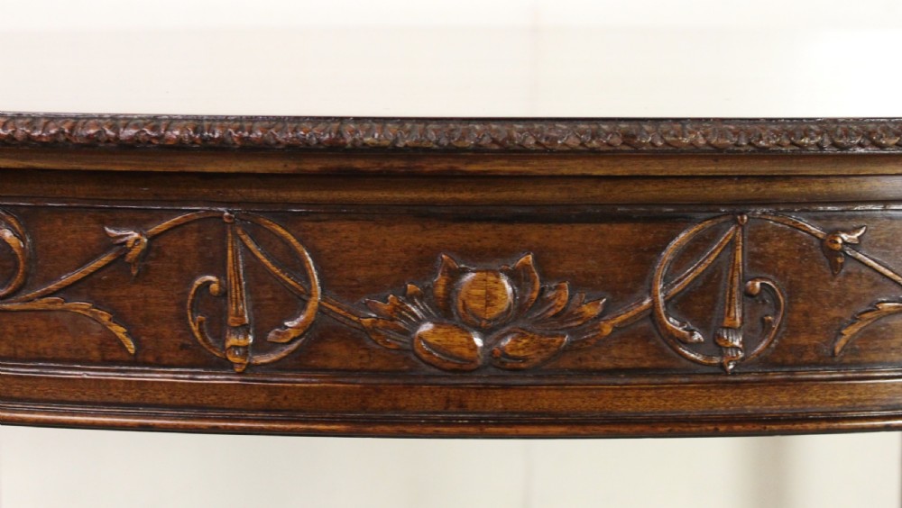 Adams Style Oval Mahogany Centre Table View VI