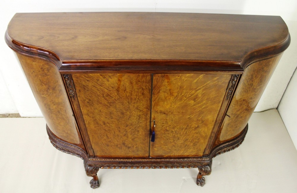 Figured Walnut Commode View III