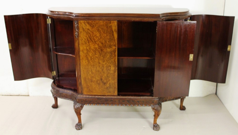 Figured Walnut Commode View IV