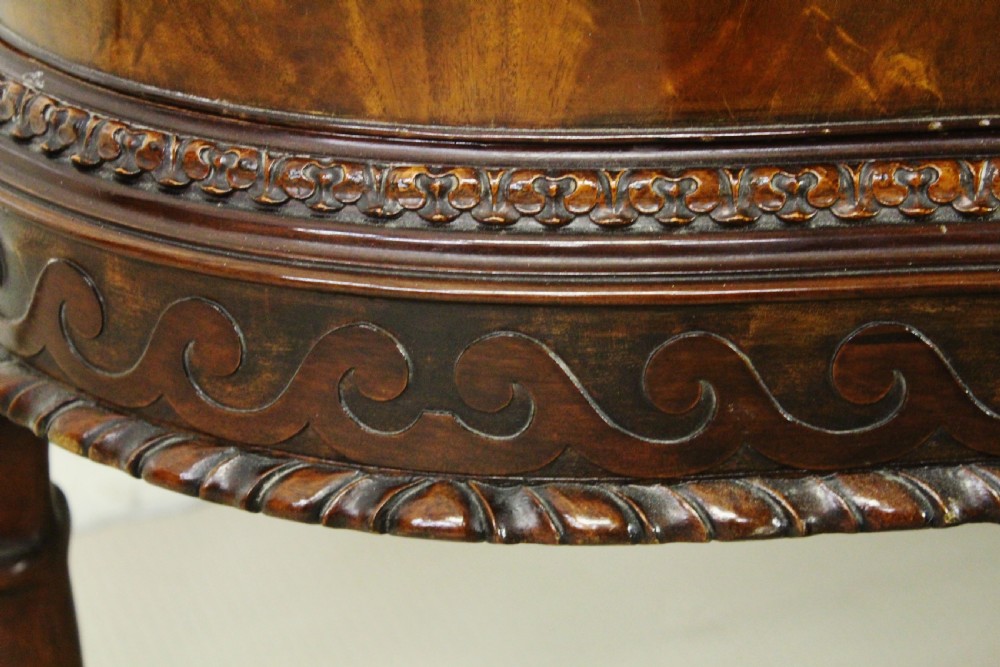 Figured Walnut Commode View VIII