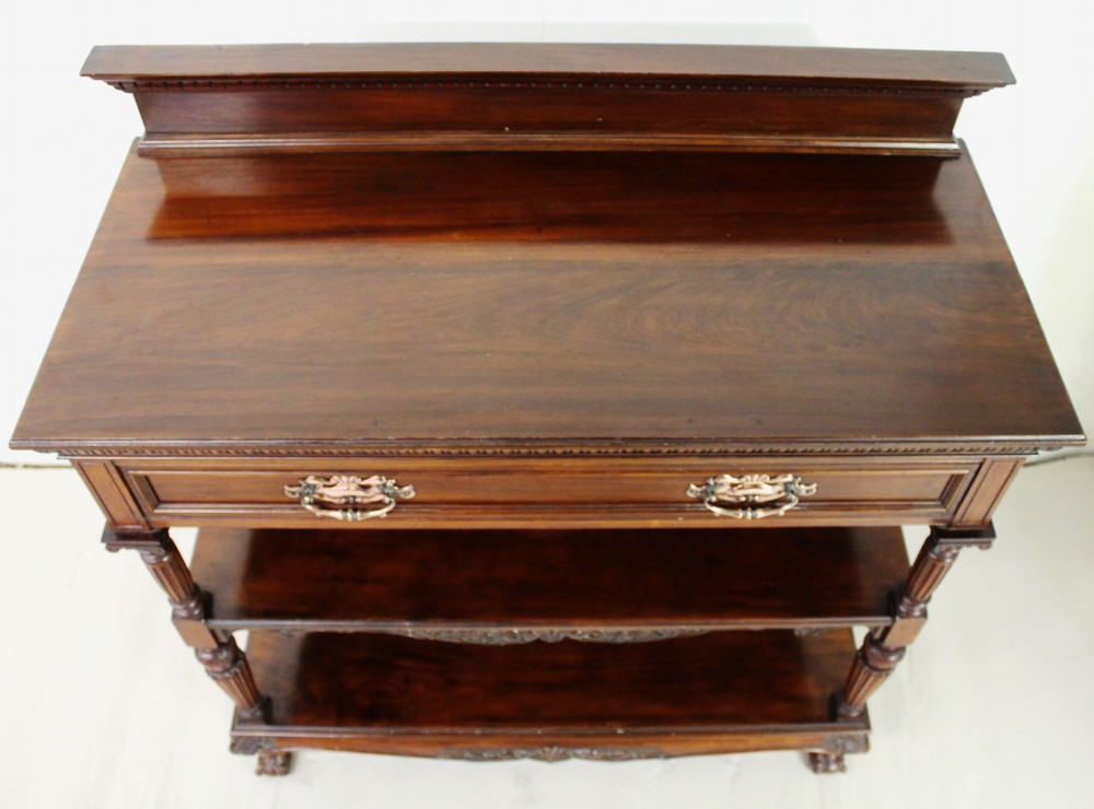 Maple and Co Mahogany Buffet View IV