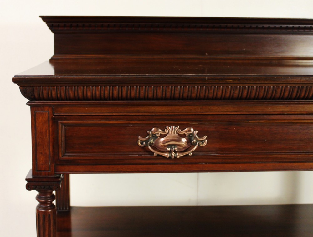 Maple and Co Mahogany Buffet View VII
