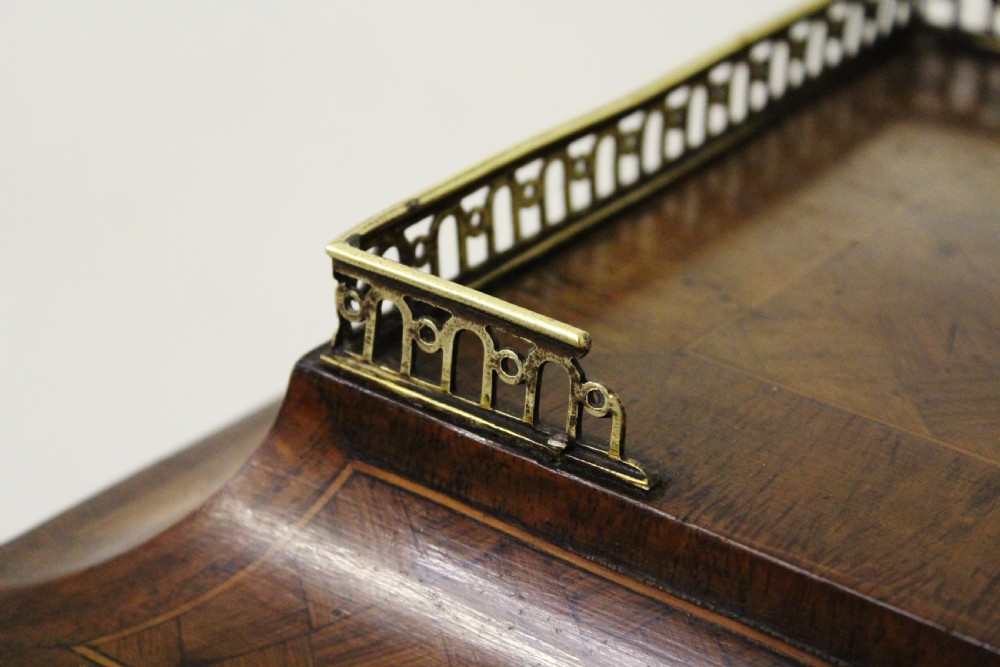 Vernis Martin and Parquetry Cylinder Bureau  View XVII
