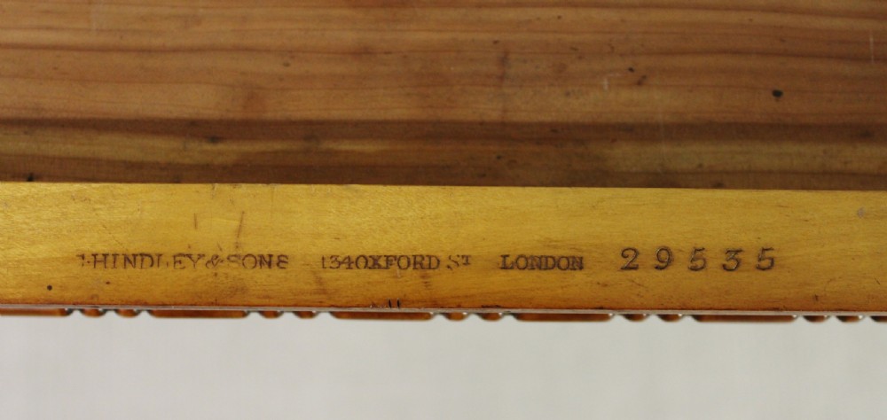 London Quality Walnut Library Table View IV
