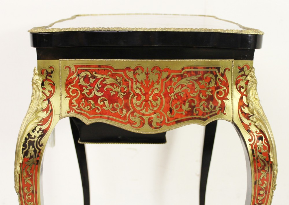 19th Century Boulle Work Table View III