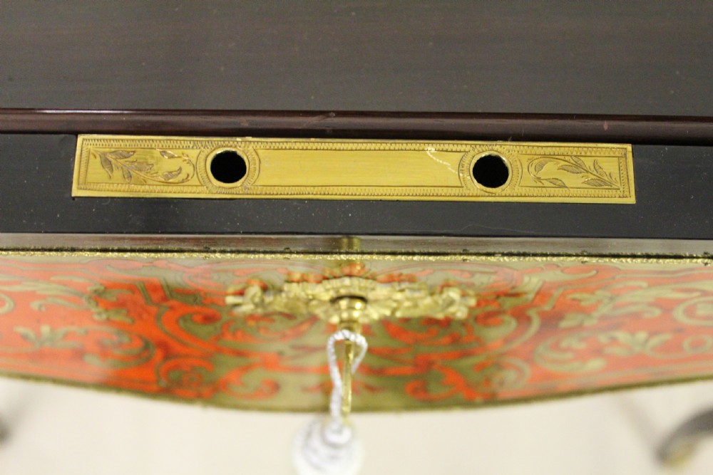 19th Century Boulle Work Table View XXIII
