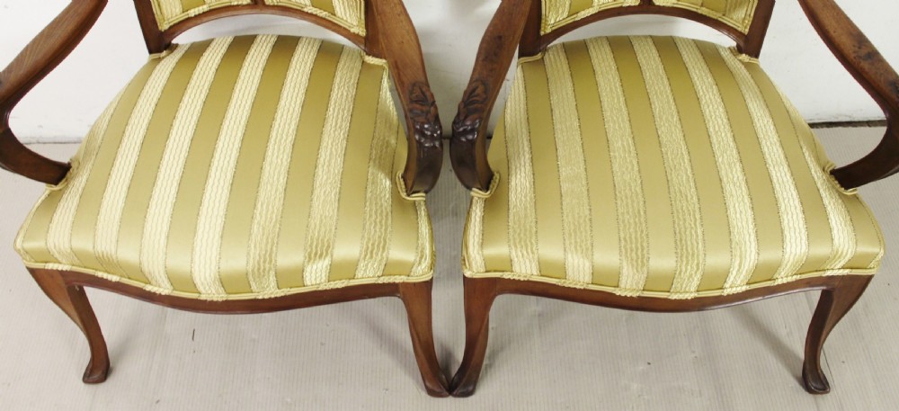 French Art Nouveau 3 Piece Walnut Salon Suite View XVII