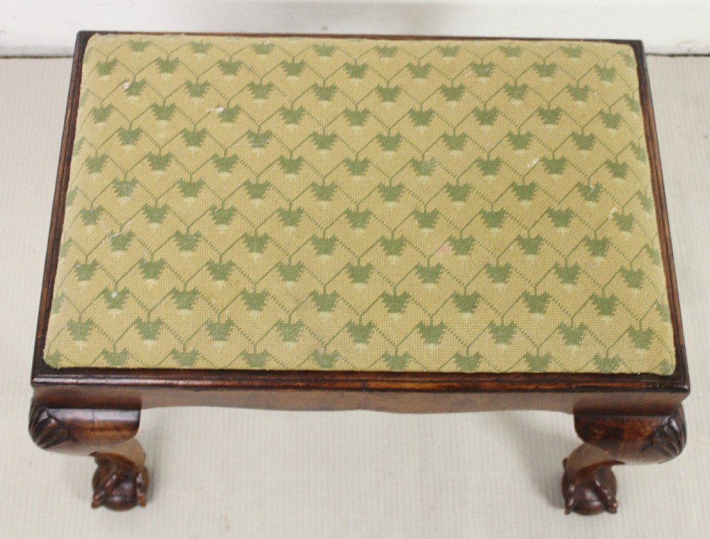 George I Style Walnut Stool View III
