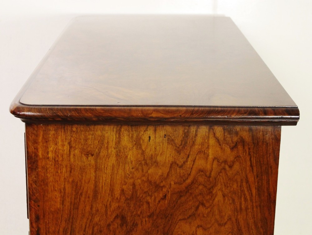 Victorian Burr Walnut Chest of Drawers View XIV