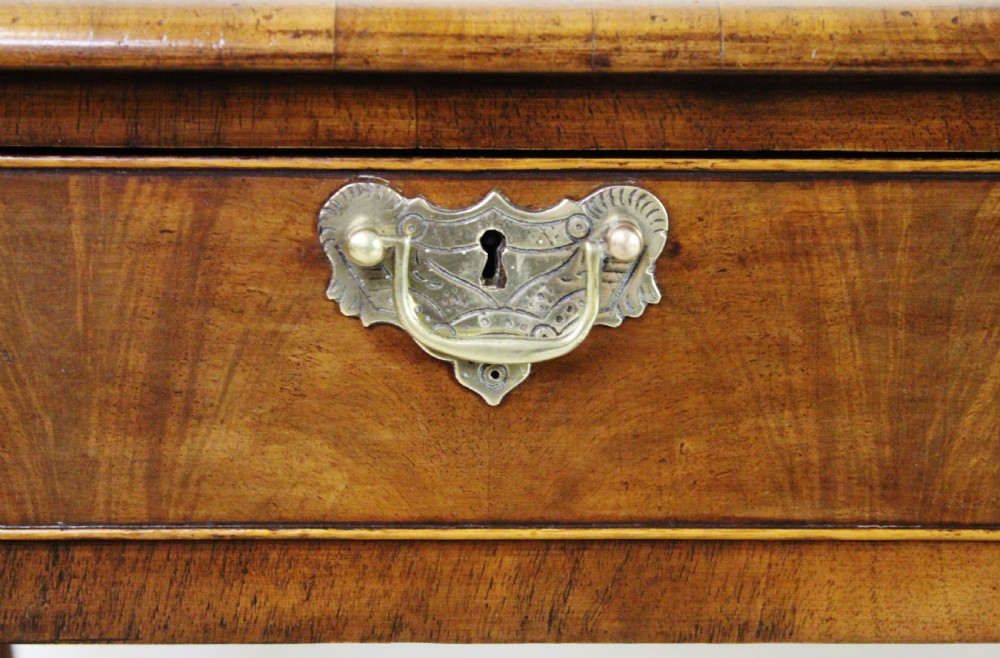 Long Burr Walnut Console Table View VIII