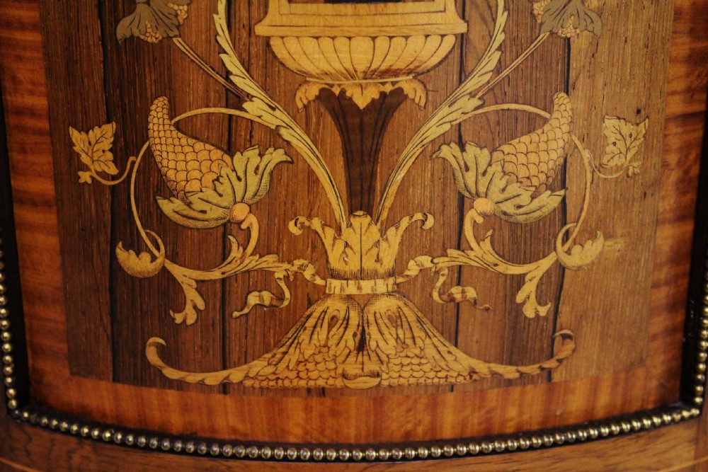 Late Victorian Inlaid Rosewood Chiffonier by Maple and Co View XXIV