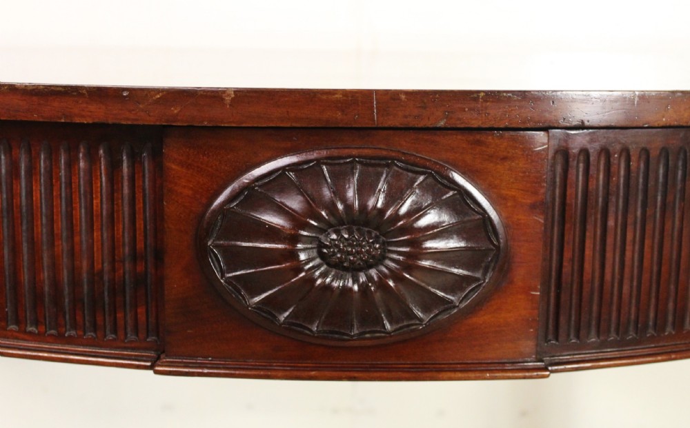 Mahogany Console Table by T. Wilson of London View VIII