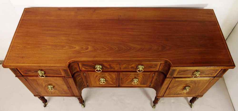 Regency Period Flame Mahogany Sideboard View II