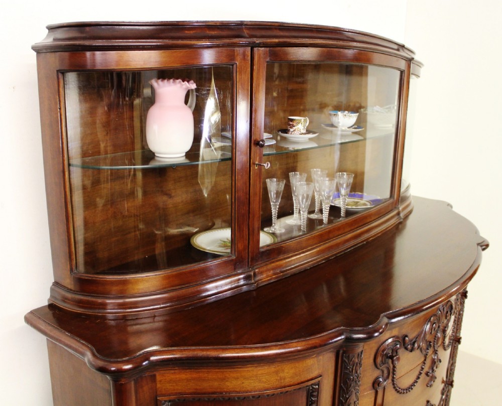 Neo Classical Style Glazed Mahogany Sideboard View XVIII