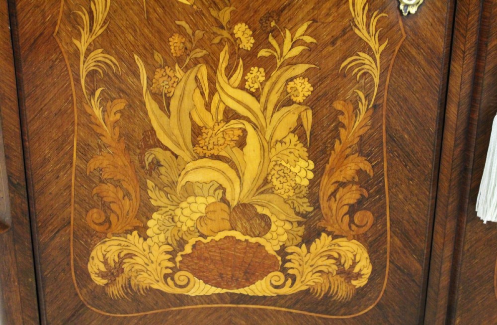 French Marquetry Kingwood Side Cabinet View X