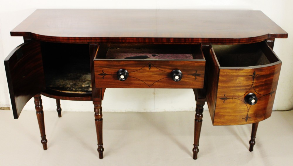 Inlaid Mahogany Georgian Sideboard View IV