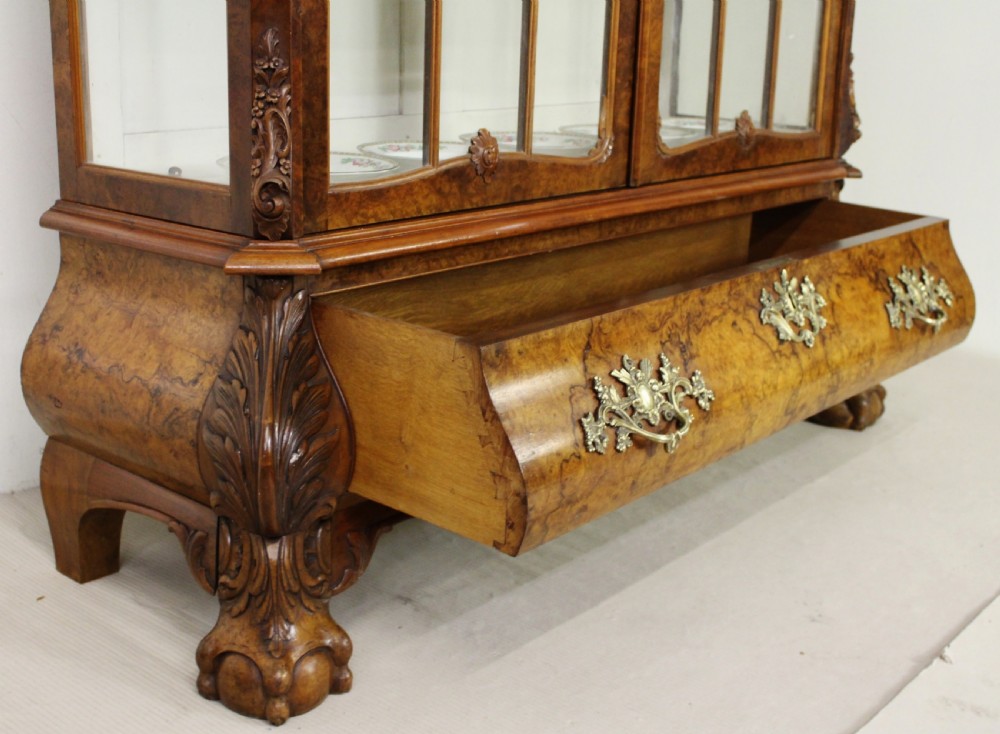 Large Dutch Burr Walnut Cabinet View XXII