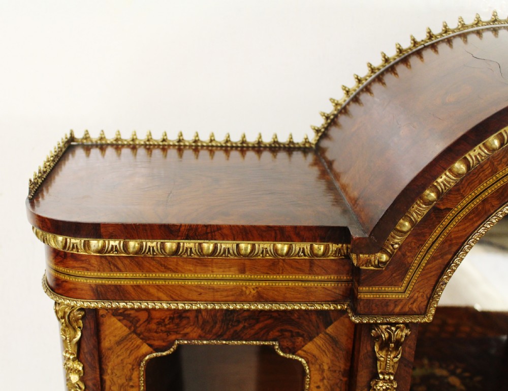 Inlaid Burr Walnut Bonheur Du Jour View V