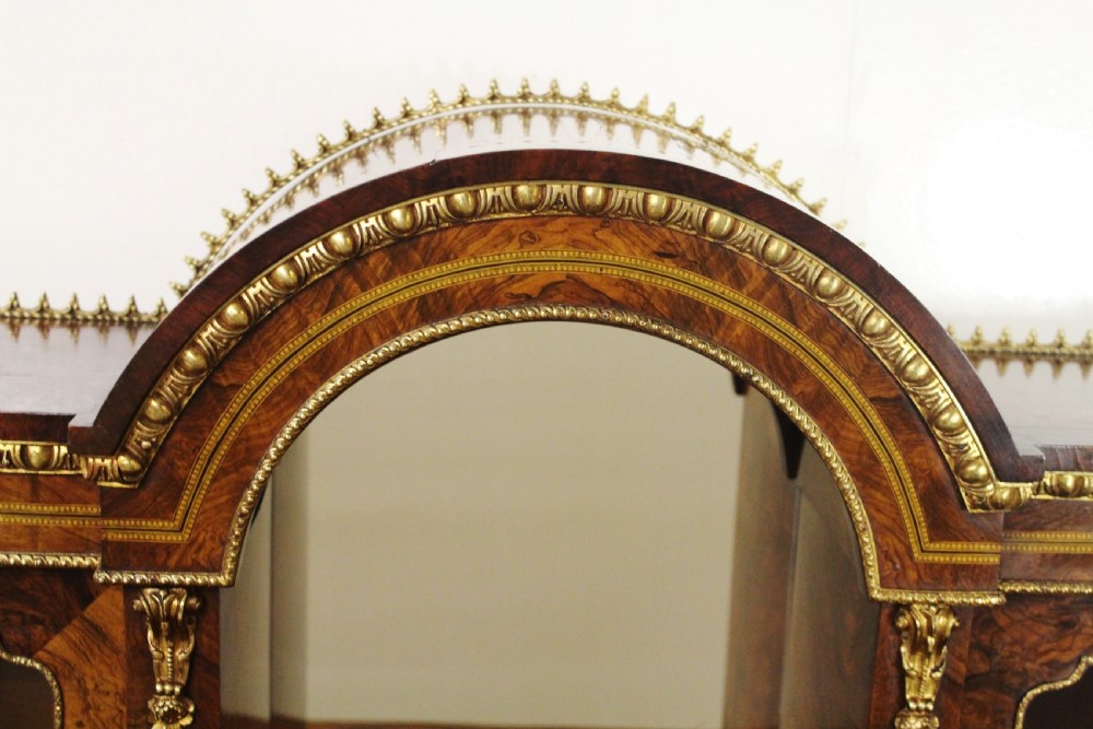 Inlaid Burr Walnut Bonheur Du Jour View XIV