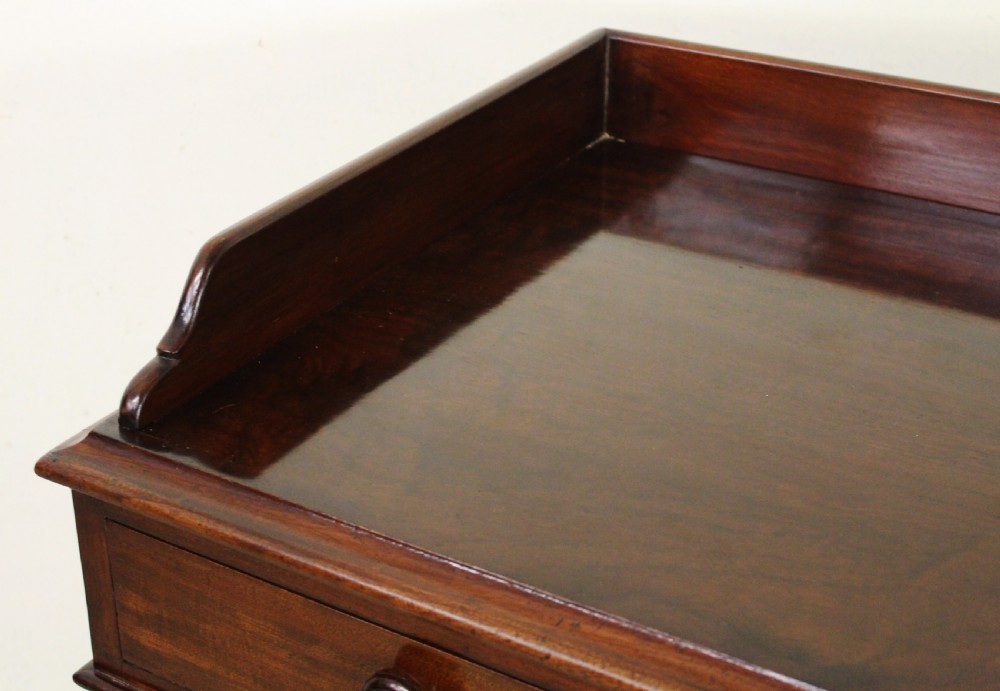 Victorian Mahogany Pedestal Desk View V