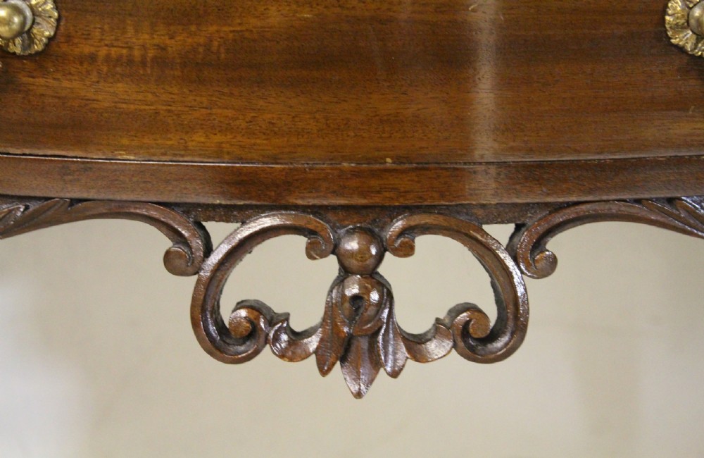 Victorian Carved Mahogany Parlour Cabinet View XIV