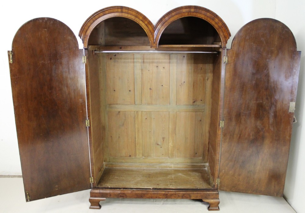 Burr Walnut Wardrobe View V