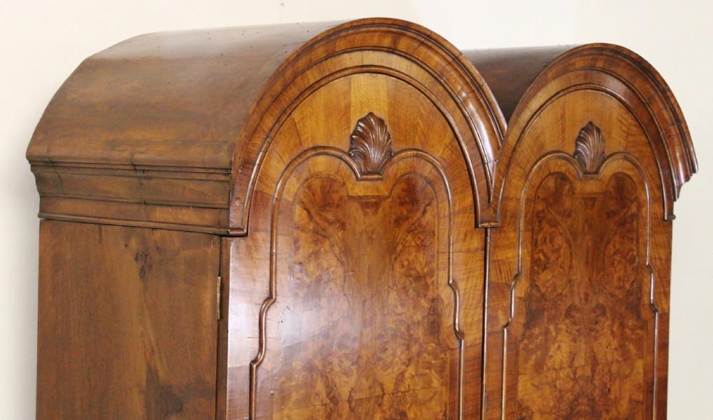 Burr Walnut Wardrobe View VIII