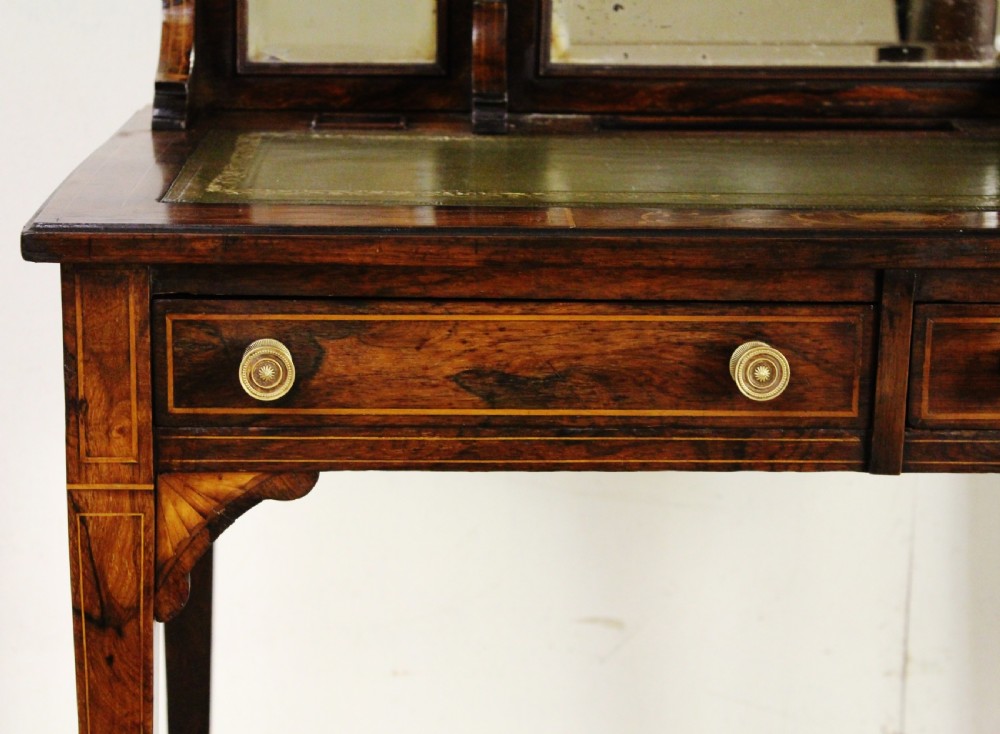 Edwardian Inlaid Rosewood Bonheur Du Jour View V