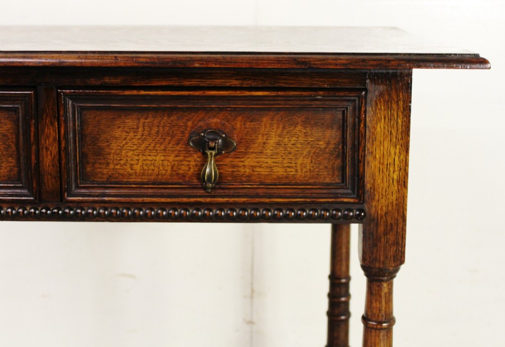 Oak Side Table View VI