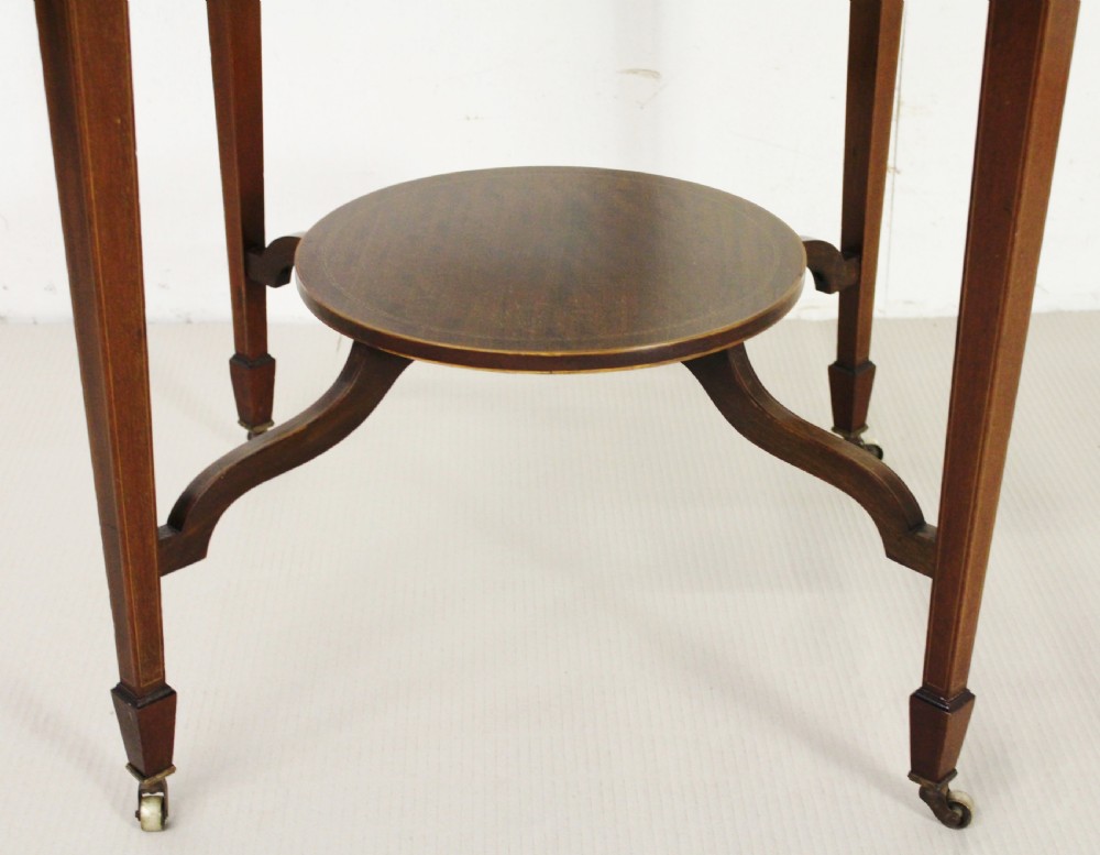 Inlaid Mahogany Occasional Table View II