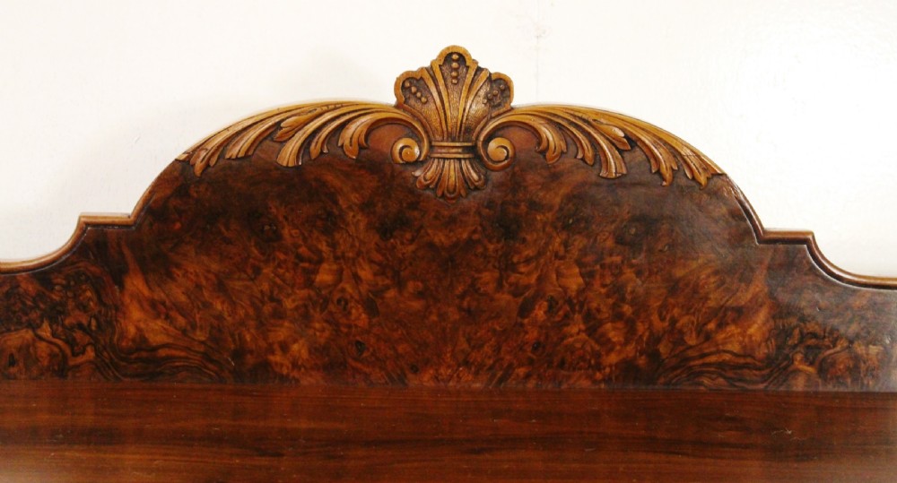 Burr Walnut Serving Table View VI