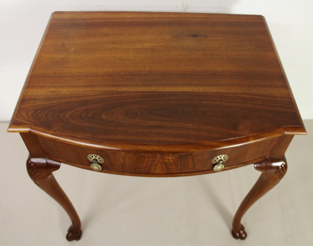 Burr Walnut Lamp Table View II