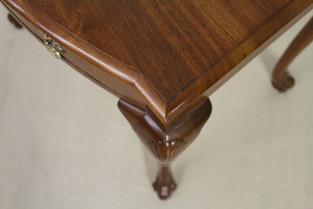 Burr Walnut Lamp Table View IX