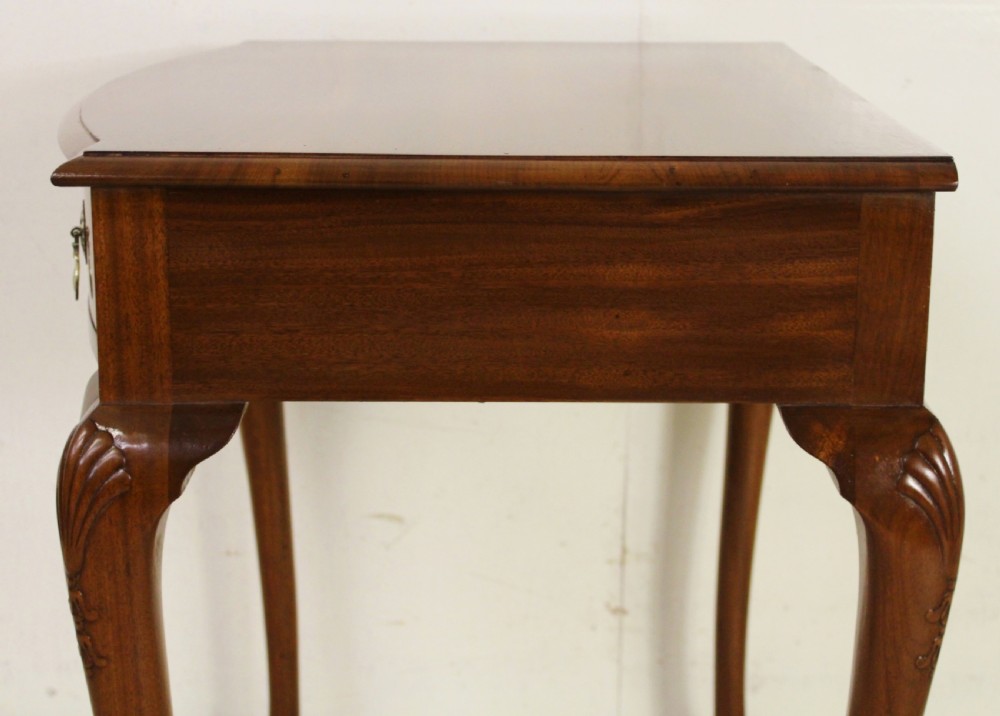 Burr Walnut Lamp Table View XII